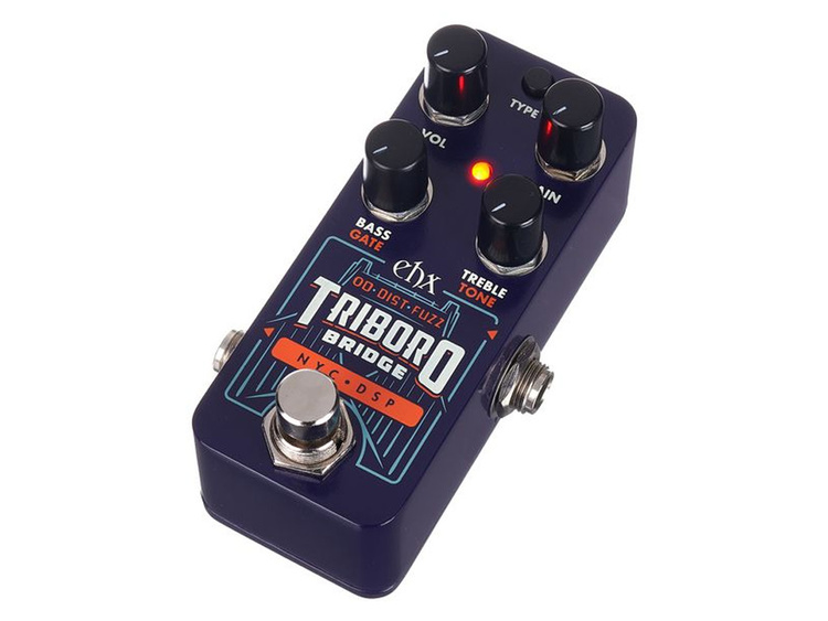 EHX PICO TRIBORO BRIDGE OD Dist Fuzz 3役 Pico Triboro Bridge | Overdrive, Distortion & Fuzz - Electro