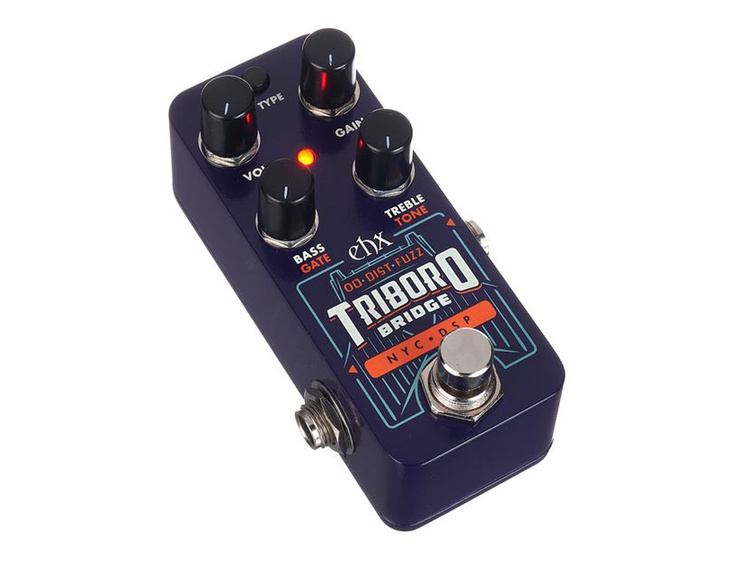 EHX PICO TRIBORO BRIDGE OD Dist Fuzz 3役 Pico Triboro Bridge | Overdrive, Distortion & Fuzz - Electro