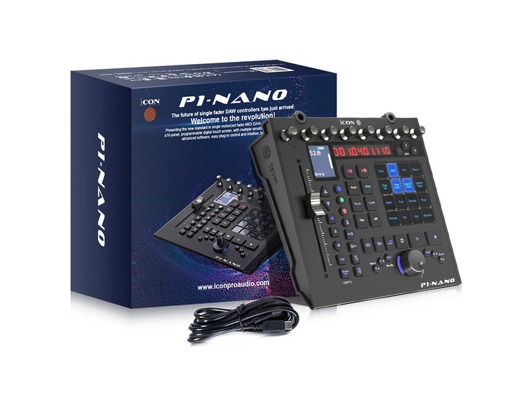 iCON PI-NANO + D5 MIDIコントローラ Icon P1-Nano – Thomann UK