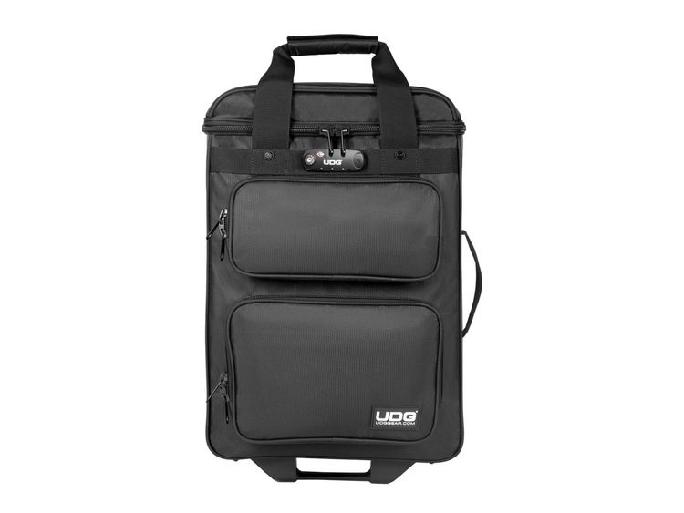 Sac à Dos à Roulettes UDG Ultimate Producer Pour DJ Et Producteurs - Compatible Pioneer CDJ-3000, Ordinateur Jusqu’à 18,4" - Nylon Résistant, Nombreux Compartiments - 9