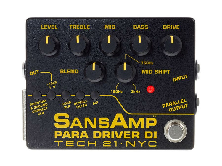 TECH 21 Sansamp Para Driver DI (v2) | Strumenti Musicali .net