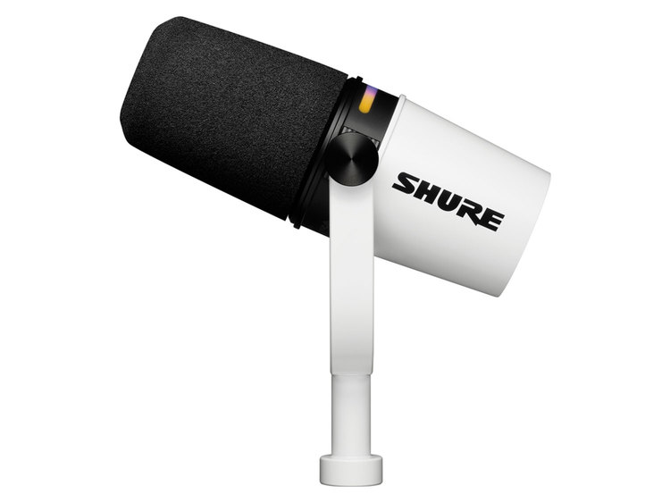 SHURE MV7+ White | Strumenti Musicali .net