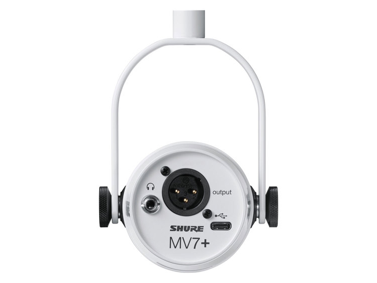 SHURE MV7+ White | Strumenti Musicali .net