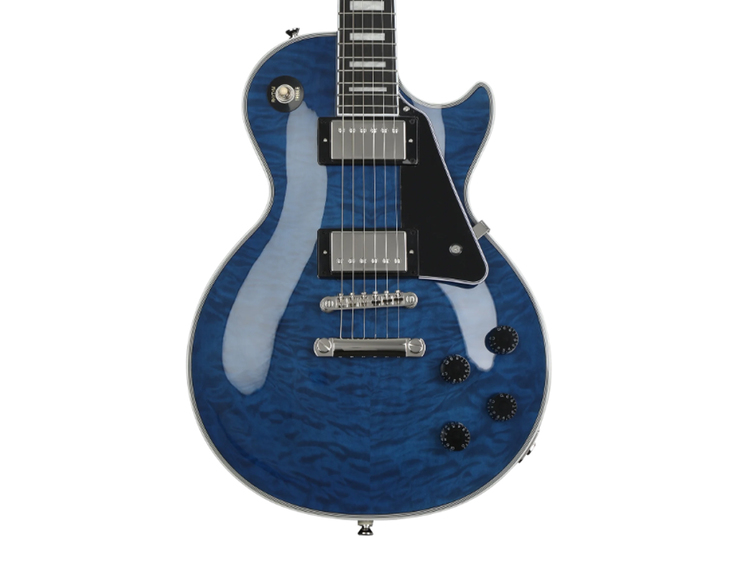EPIPHONE Les Paul Custom Quilt Viper Blue | Strumenti