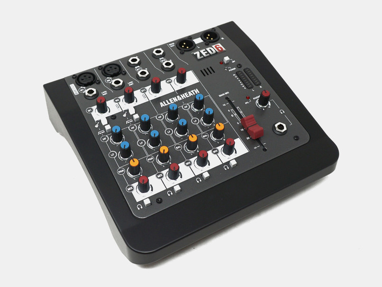 Allen & Heath ZED-6FX Mixer Analogico Con Effetti - Compatto E Professionale - Foto 4