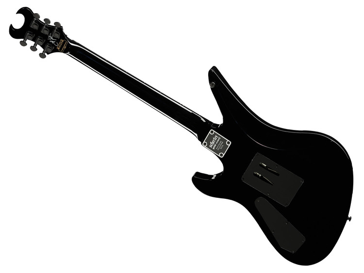 SCHECTER Synyster Gates Standard Gloss Black with Silver Pin Stripes |  Strumenti Musicali .net