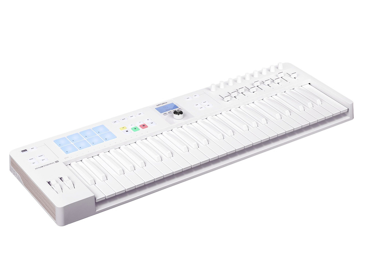 ARTURIA Keylab Essential 49 Mk3 Alpine White | Strumenti Musicali .net