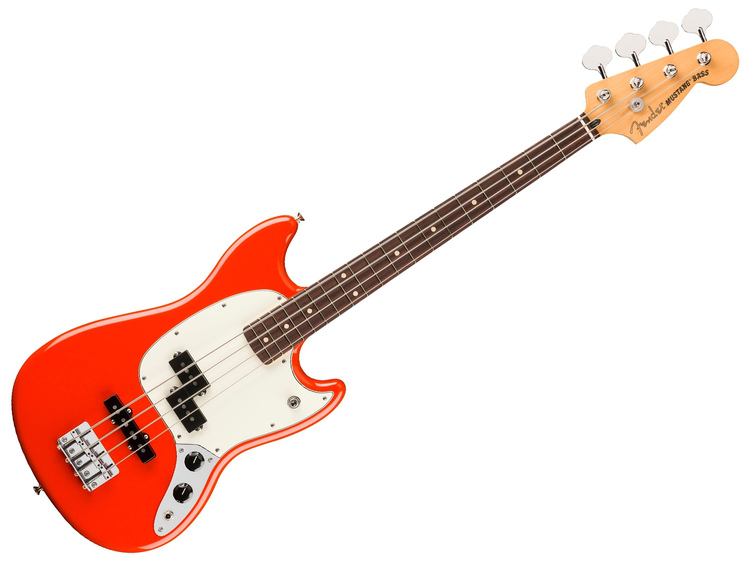 FENDER Player II Mustang Bass PJ RW Coral Red | Strumenti Musicali