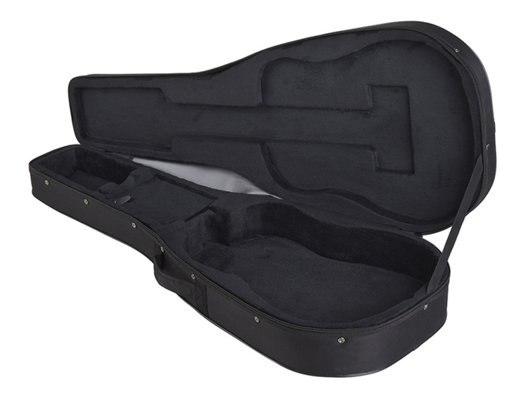 Custodia Per Chitarra Classica 1/2 Tobago - Gigbag In Poliestere Con Tasca Frontale, Nero