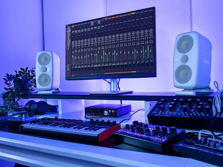 IK MULTIMEDIA iLoud MTM MKII White (coppia) | Strumenti Musicali .net