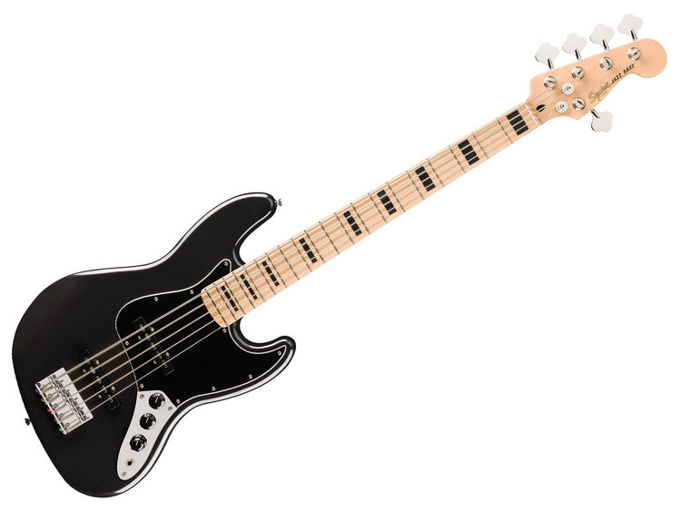 FENDER Affinity Active Jazz Bass V MP Black Metallic