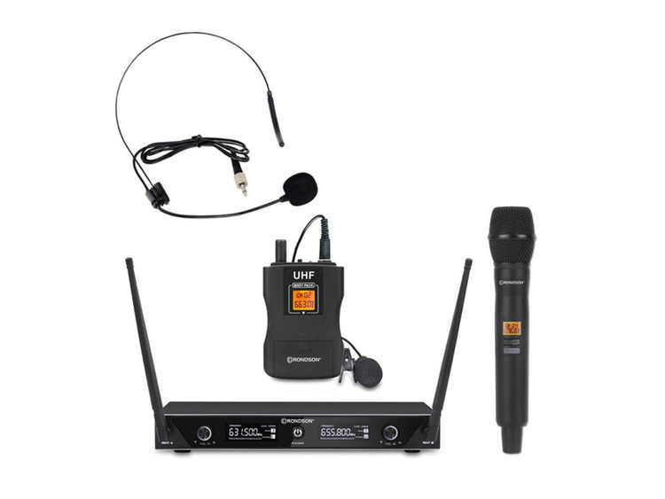 Microfono Wireless A Archetto UHF Professionale, Con Display LED, Per Insegnamento, Conferenze E Guida Turistica