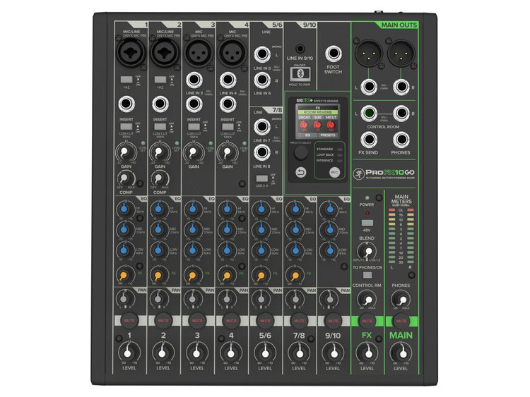 Mackie ProFX22 Mezclador Con Efectos Incorporados Conectividad USB