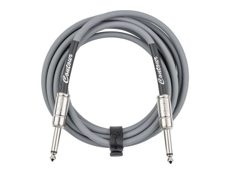 Cavi Strumento Fender Professional Series, 1 Piede, Jack Angolato/angolato, Nero
