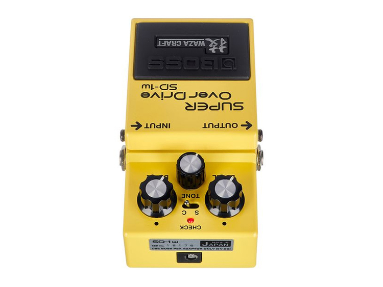 BOSS SD-1W 技クラフト BOSS SD-1W(J) エフェクター 技クラフト WAZA CRAFT 【日本製】 【銀