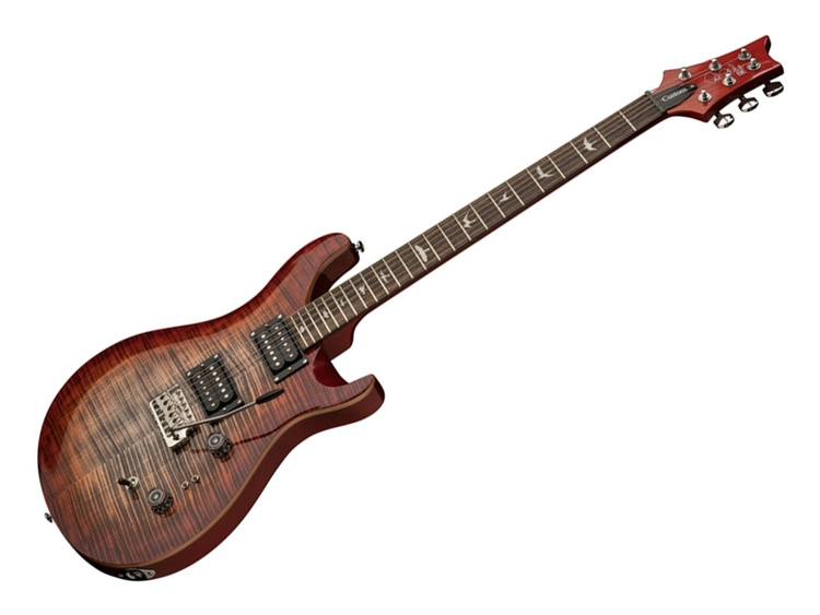 限定値下げPRS SE Custom24CharcoalCherry Burst PRS SE Custom 24-08 Quilt Charcoal Cherry Burst Electric Guitar