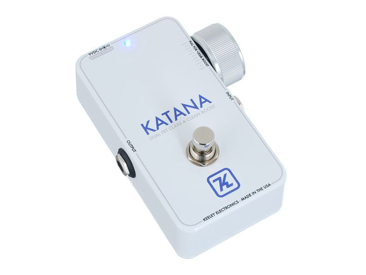 KEELEY Katana Clean Boost Throwback White | Strumenti