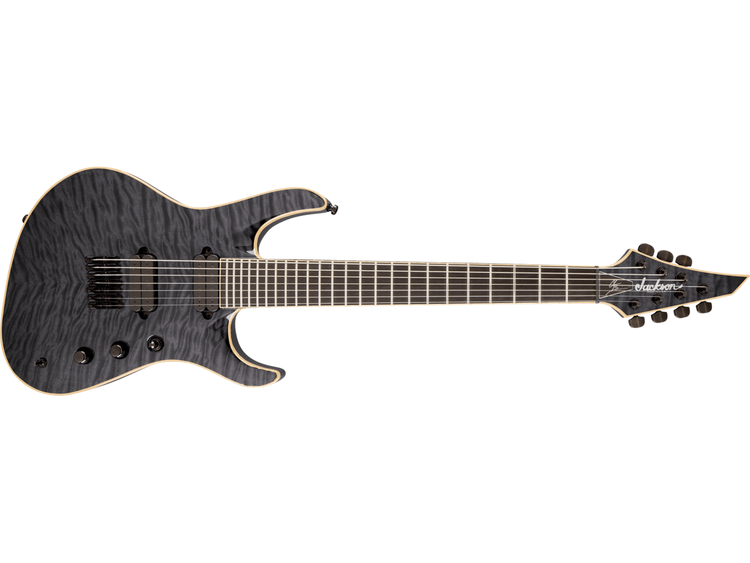 JACKSON USA Signature Chris Broderick Soloist Ht7 EB Transparent