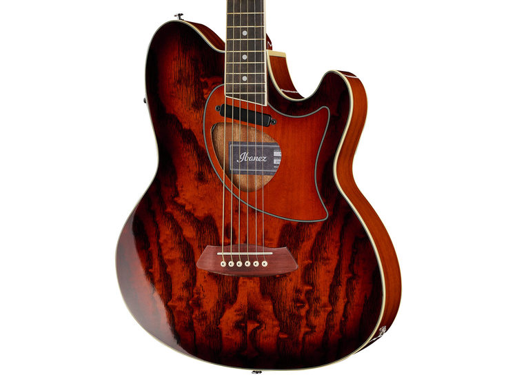 Chitarra Ibanez TCM50-VBS Talman Elettroacustica - Vintage Brown Sunburst
