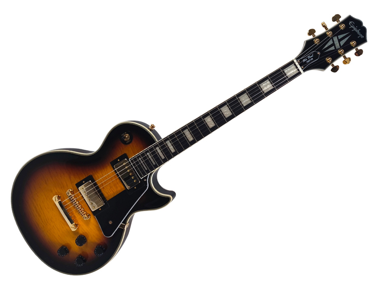 ギター Epiphone Les Paul Custom Figured EPIPHONE Les Paul Custom Figured Transparent Red | Strumenti