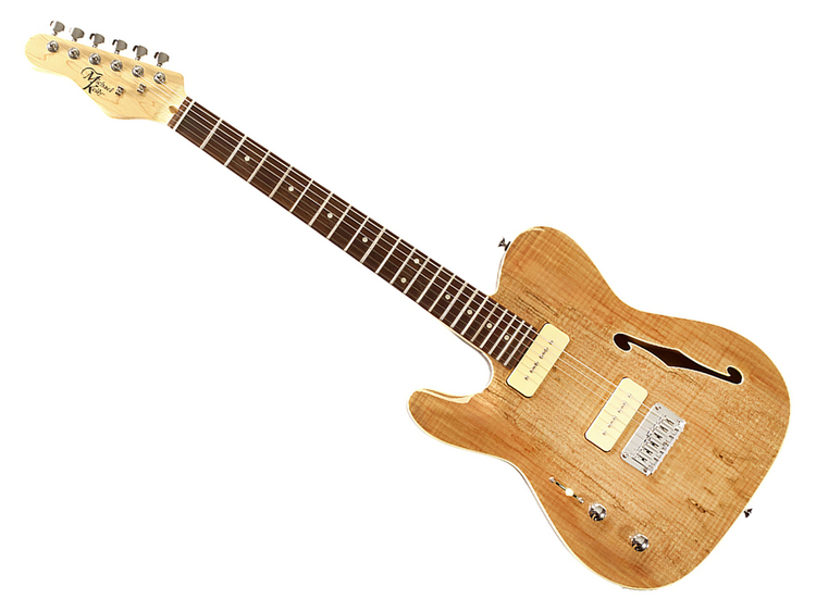 MICHAEL KELLY 59 Thinline Lefty Spalted Maple | Strumenti Musicali