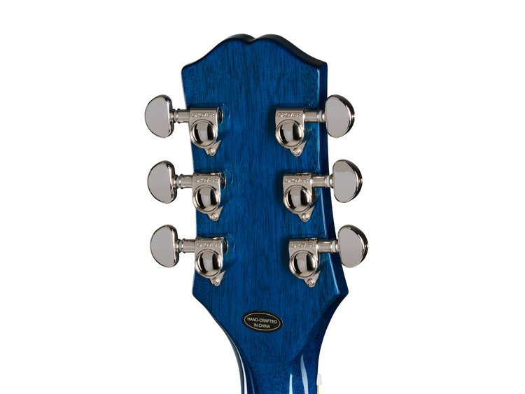 EPIPHONE Les Paul Special Double Cut Figured Ocean Water Perimeter