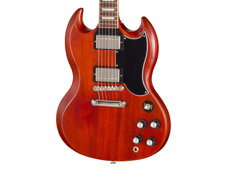 GIBSON SG Standard '61 Faded Faded Vintage Cherry Satin