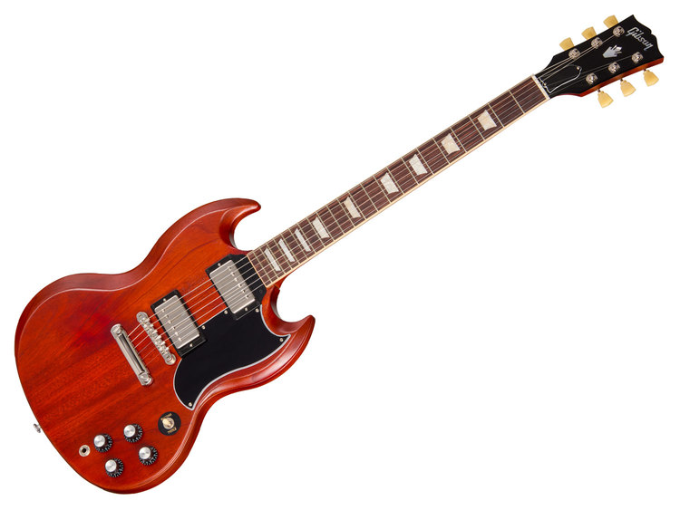 Gibson SG Standard ’61 Faded GIBSON SG Standard '61 Faded Faded Vintage Cherry Satin