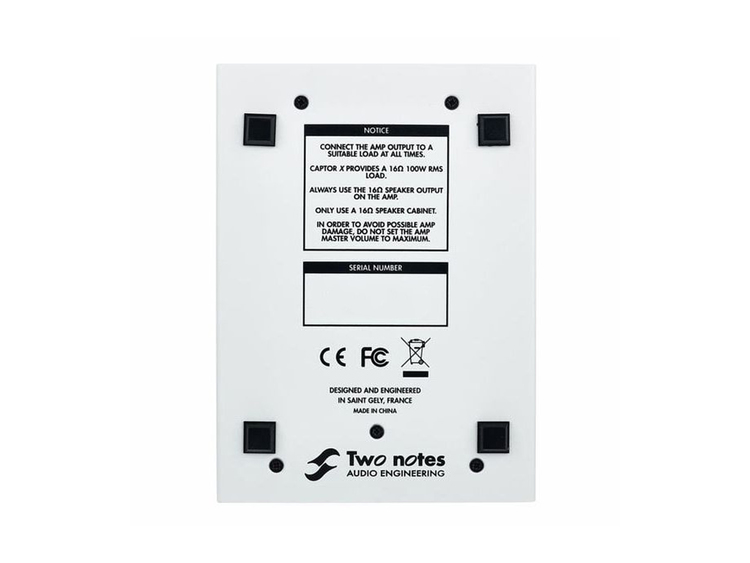 Two notes Torpedo Captor 16Ω 100W Torpedo Captor 16 – two-notes
