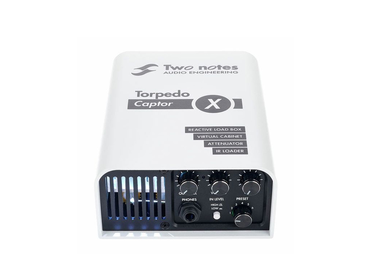 Two notes Torpedo Captor 16Ω 100W Two Notes Torpedo Captor Reactive Loadbox DI and Attenuator - 16