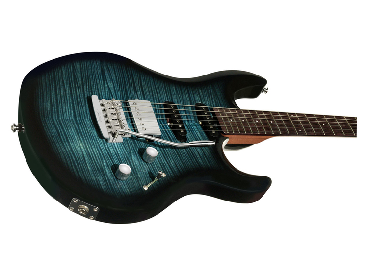 STERLING BY MUSIC MAN Luke Lk100 Hss Yucatan Blue | Strumenti